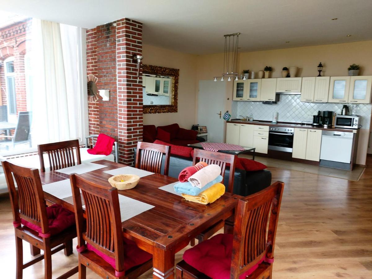 Ferienwohnung Alte Schule Waddens Butjadingen Exterior foto
