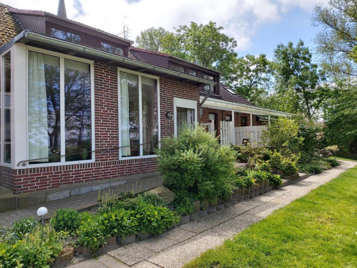 Ferienwohnung Alte Schule Waddens Butjadingen Exterior foto