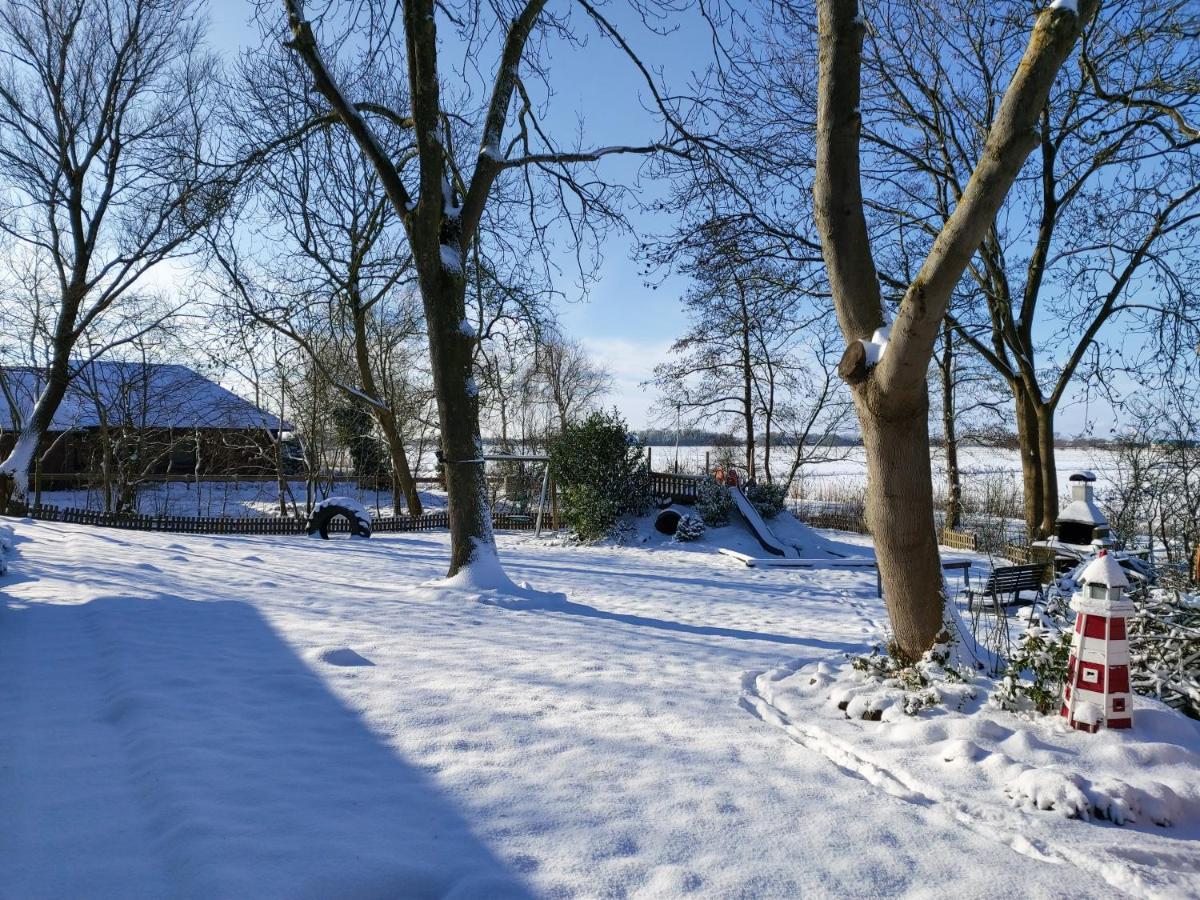 Ferienwohnung Alte Schule Waddens Butjadingen Exterior foto